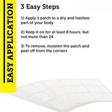 30 Patches Black Maca Complex Transdermal Patches Vitality Supplement for Men
