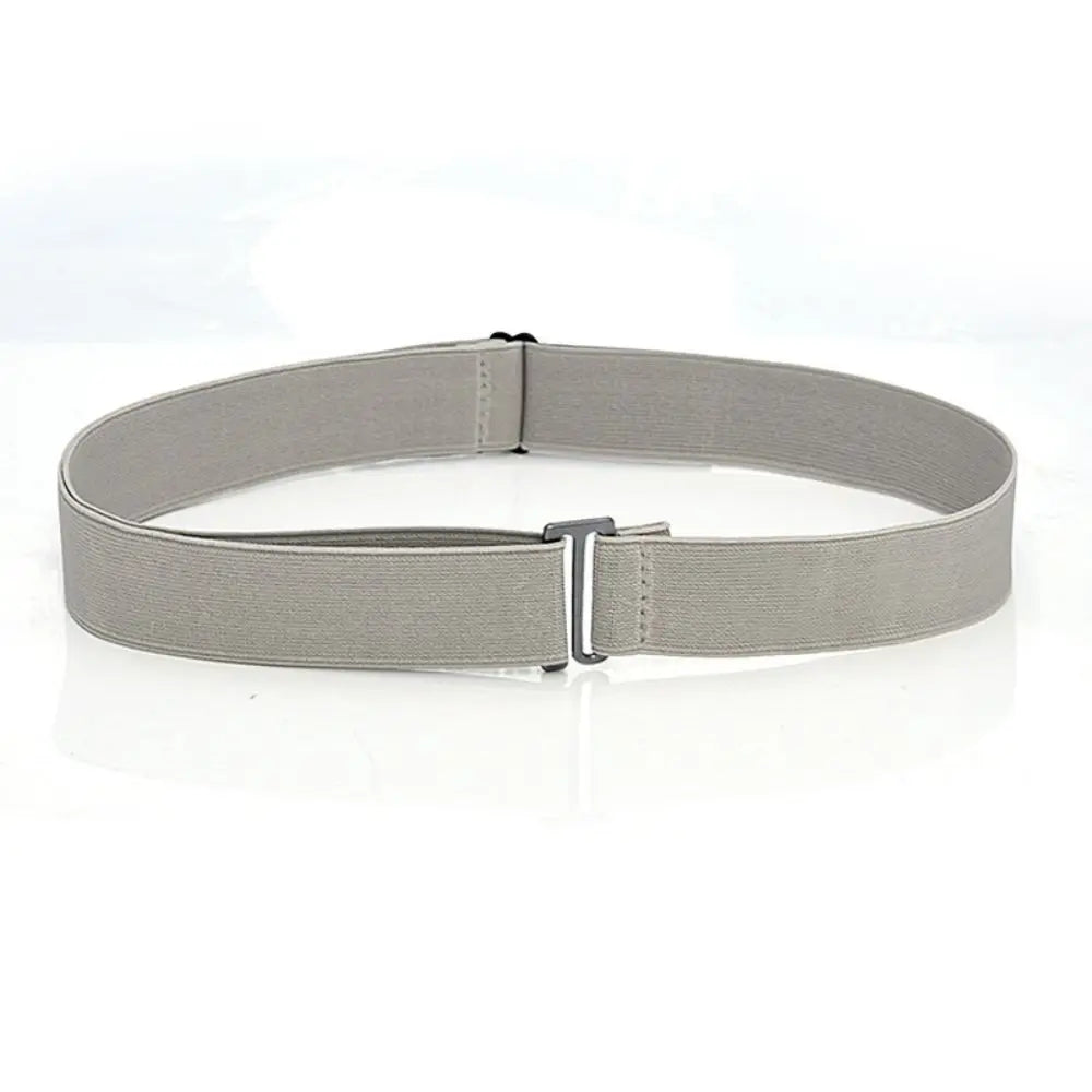 Adjustable Stretch Elastic Waist Band Invisible Belts Buckle-Free Belts for Women Men Jeans Pants Dress No Buckle Easy To Wear