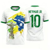 2026 Neymar Brazil national football team jersey training kit Summer Sports Men's T-Shirt Kid's Clothing Tee cycling jersey