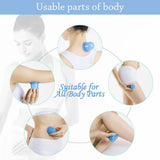 4-Piece Set Silicone Vacuum Cupping Set Cupping Cups Cans Suction Cup Therapy Back Body Detox Massage Anti Cellulite