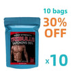 Tribulus Terrestris 5000mcg Extract 96% Saponins - Testosterone Booster Transdermal Patches, 30 Patches