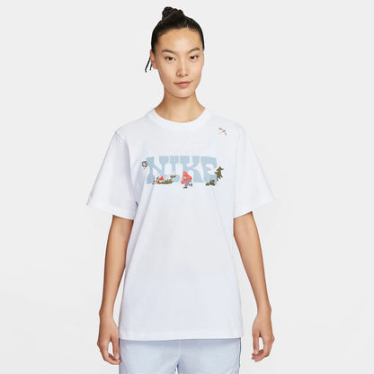 NIKE 2025 Women's AS W NSW SS TEE GCEL Knitted T-shirt IF0607-100