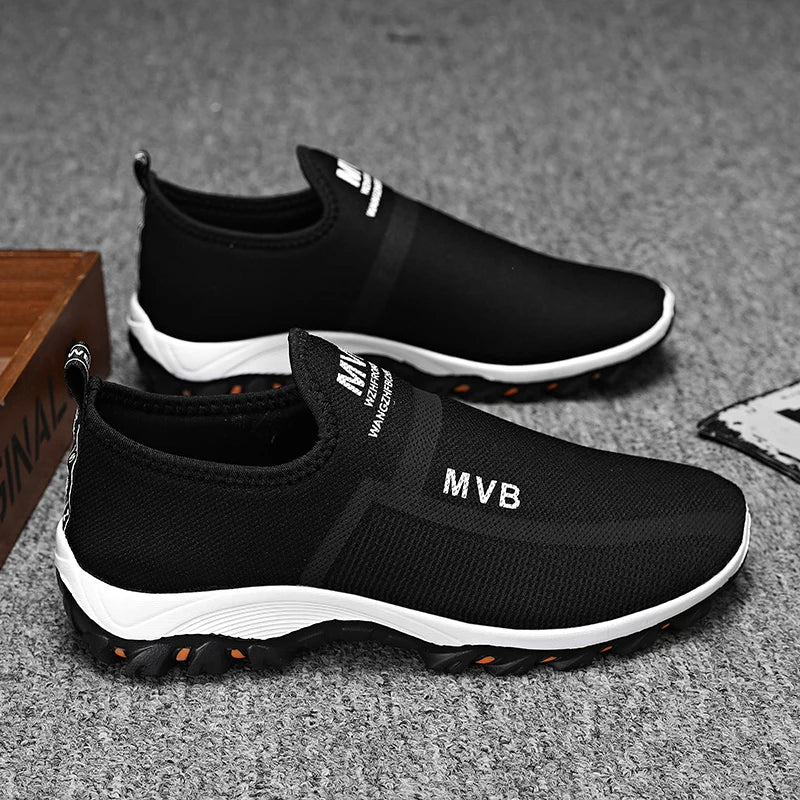 Summer Mens Casual Sport Shoes Fashion Mesh Breathable Sneakers Male Designer Tennis Shoes Man Training Walking Running Sneakers