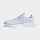 Adidas New Lightweight Cushioning and Strong Grip Running Shoes for Men and Women, Duramo Sl, Lightweight and Durable Training and Competition Running Shoes, Silver-White Color, Versatile Casual Sports Shoes, a Must-Have for