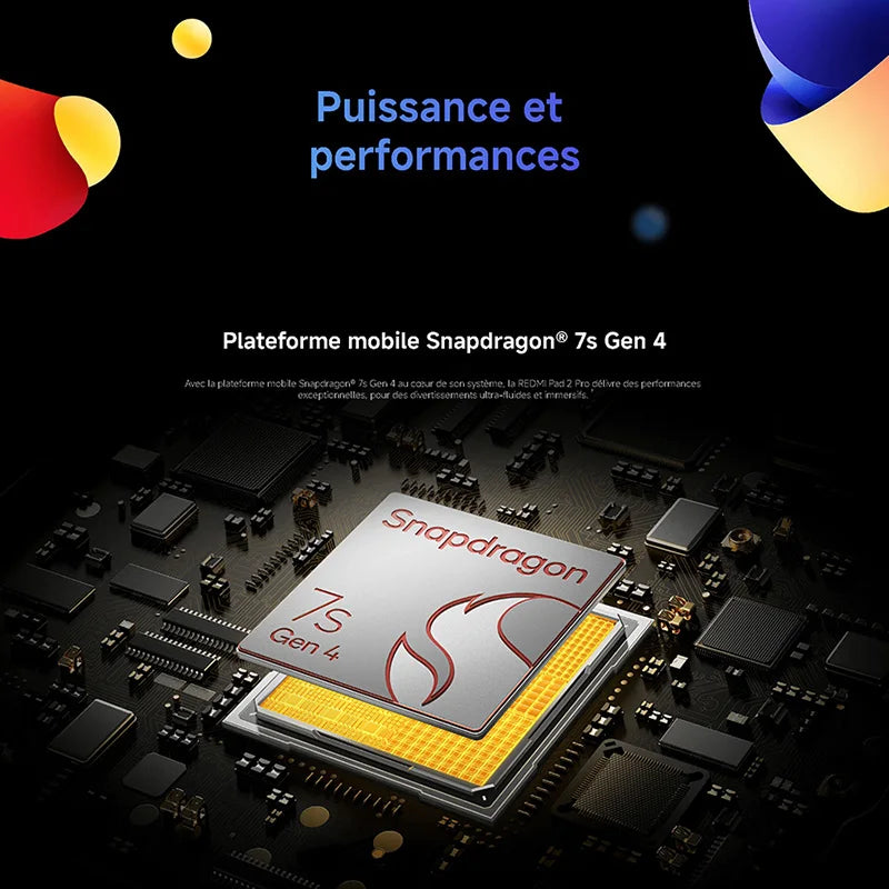 Xiaomi Redmi Pad 2 Pro Wi-Fi, Tablet, Snapdragon® 7s Gen 4, 120 Hz, 12.1" 2.5K Clear Display, 8 MP Camera, 12000 mAh Battery