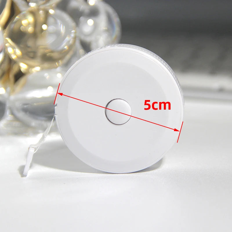 Cinta métrica suave de 1,5/2 m, escala doble, regla flexible para costura corporal, herramientas de medición corporal, sastrería, 60/79 pulgadas