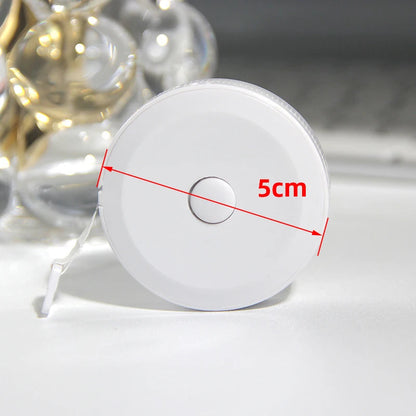 Cinta métrica suave de 1,5/2 m, escala doble, regla flexible para costura corporal, herramientas de medición corporal, sastrería, 60/79 pulgadas