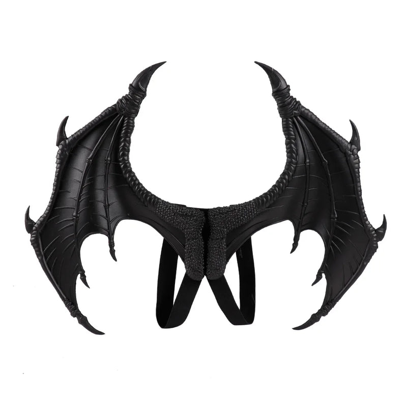 Animal Cospty Dragon Costume Purim Christmas Gift Carnival Party  Cosplay Set Wing and Tail faucet Costume