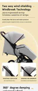 Baby Stroller High Landscape Portable Ultra-lightweight Newborn Travel Shock-absorbing Stroller newborn rocker For 0-4 Year Old