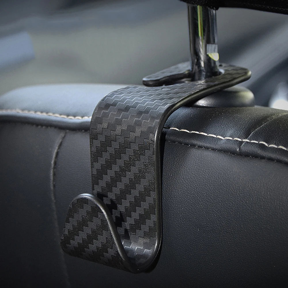 1/2/4Pcs Universal Auto Seat Headrest Hook Storage Hanger Car Vehicle Back Seat Organizer Holder Clip Car Interior Accessories
