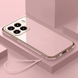 For Xiaomi 15 Pro Case Xiaomi 15 Phone Case Mi 15 Pro Case xiao mi 15 Luxury Square Plating Shockproof Back Cover