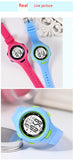UTHAI CE49 Kids Watches Fashion Luminous Waterproof Alarm Clock Smart Watches Boys and Girls Student Electronic Wristwatch Gift