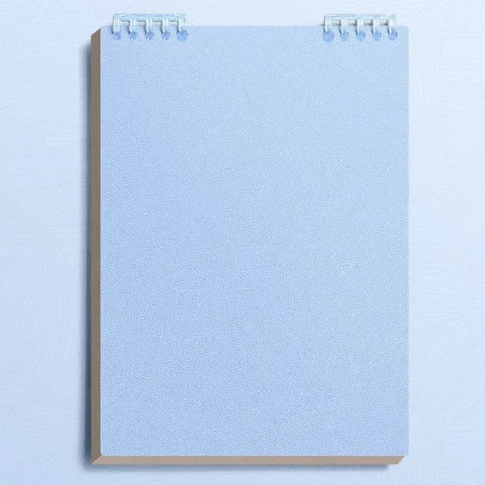 Cuaderno A5 de 60 hojas gruesas con encuadernación en espiral, hojas sueltas con líneas, para estudiantes, escuela, oficina, papelería.