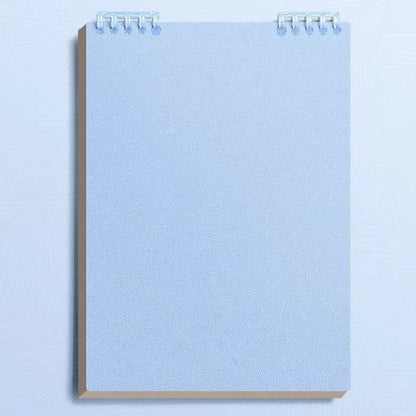Cuaderno A5 de 60 hojas gruesas con encuadernación en espiral, hojas sueltas con líneas, para estudiantes, escuela, oficina, papelería.