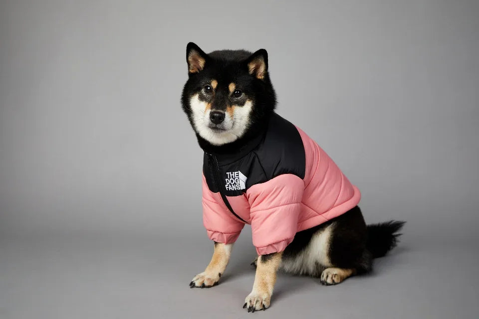 Puppy Coat Dog Down Jacket The Dog Fans Winter Pet Clothes for Small Medium Dogs Warm Thick Dog Vest French Bulldog Dropshipping