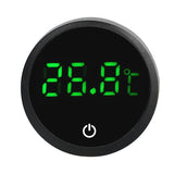 New Aquarium Self-Adhesive Thermometer Lcd Digital Fish Tank Mini Thermometers Large Screen Monitor Terrarium Temperature Meter