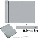 Waterproof Privacy Fence Screen Fence Covering Privacy with Grommets UV Protection Fencing Shade Cover for Outdoor Yard Backyard