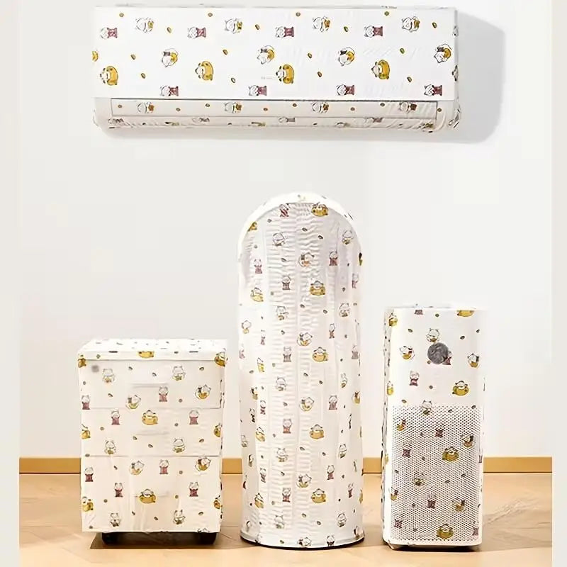 Luggage Dust Cover, Universal All Inclusive, Disposable Non-woven Fabric Travel Suitcase Storage Protective Cover, Rain Cover