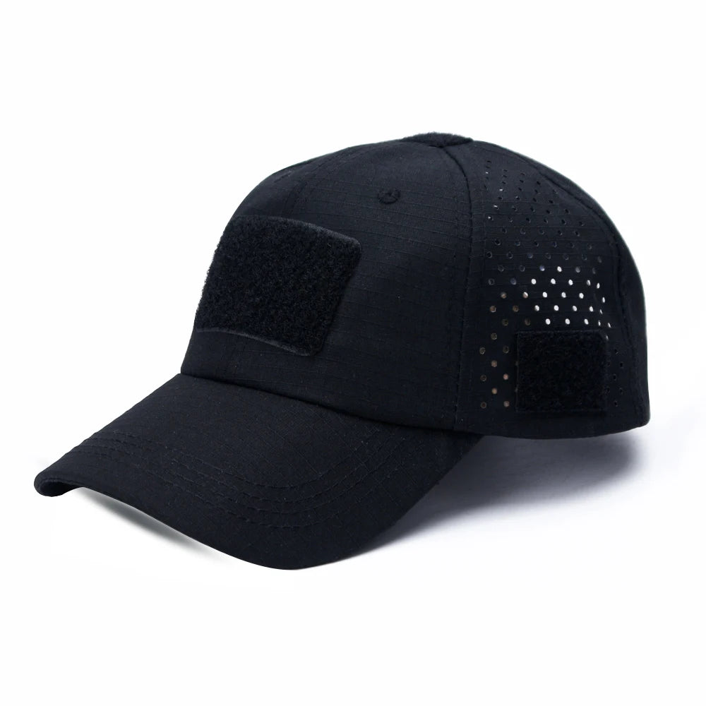 1/2pcs New Men's Camouflage Baseball Cap Breathable Sunscreen Hat Outdoor Sports Hunting Hiking Camping Beach Fishing Sun Hat
