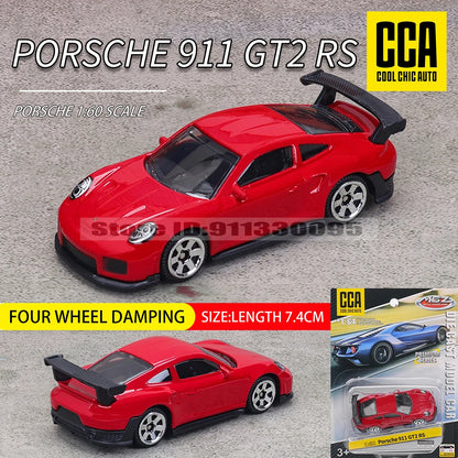 CCA MSZ 1:64 Porsche BMW AE86 Exquisite hanging model classic car static car model alloy die-casting car model collection toy