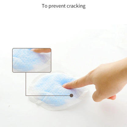 10 Pcs Disposable Nursing Pads Breathable Slim Super Absorbency Cotton Breast Pad Comfortable Anti-Leak Pads During Lactation