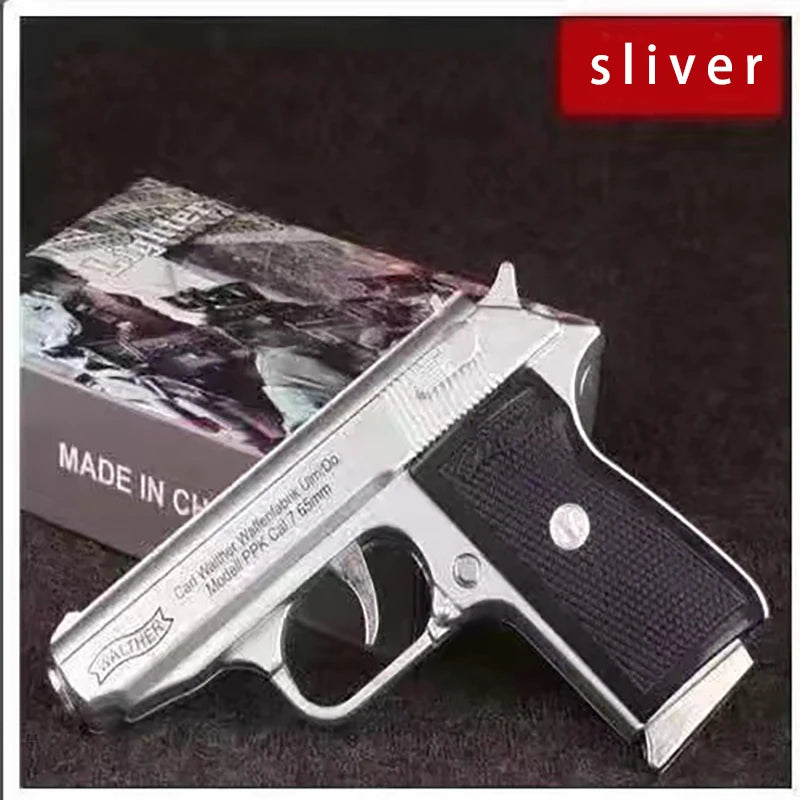 Direct shooting props, toy models, men's fashion gifts, boyfriend's intention, metal shaped windproof inflatable lighter