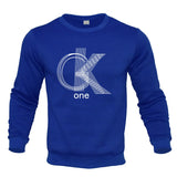 Ropa de primavera y otoño, jersey de cuello redondo, sudaderas de manga larga para hombre y mujer, sudadera informal de moda para chándal