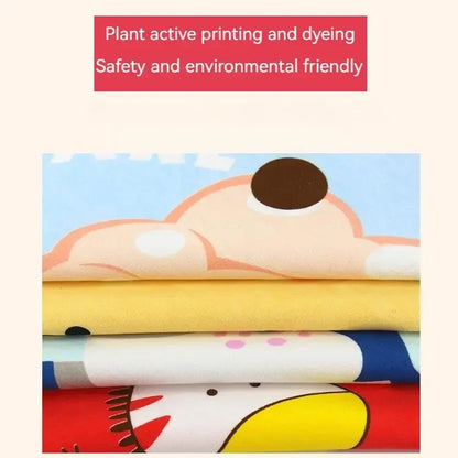 5pcs Baby Bibs Waterproof Pure Cotton Bilayer Saliva Towel Triangle Scarf Newborn Boys Girls Absorbent Cloth Bib Saliva Scarf