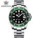 Black Dial Green Bzl 1