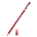 Professional Wood Lip liner Waterproof Lady Charming Lip Liner Soft Pencil Makeup Women's Long Lasting Cosmetic Tool 28Color