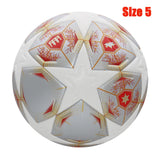 Standard Soccer Ball Professional Outdoor Sports Match Balls Training Seamless Football High Quality PU Material Size 5 Size 4