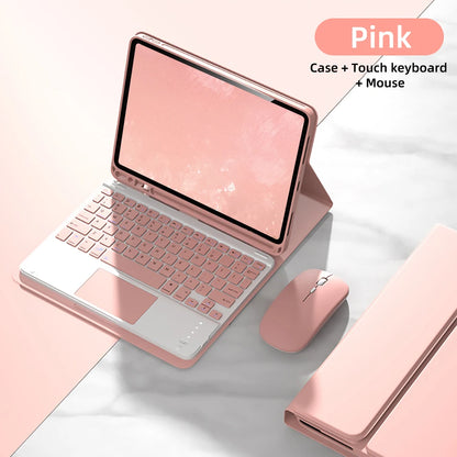 For iPad 5th Gen 2017 6th Gen 2018 9.7inch Case, Bluetooth keyboard case for iPad Air 1st 2nd Pro 9.7inch