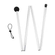 Camping Tent Rods Lightweight Tarp Pole Adjustable Shelter Awning Support Pole Foldable Beach Tents Replacement Poles Rain Rod