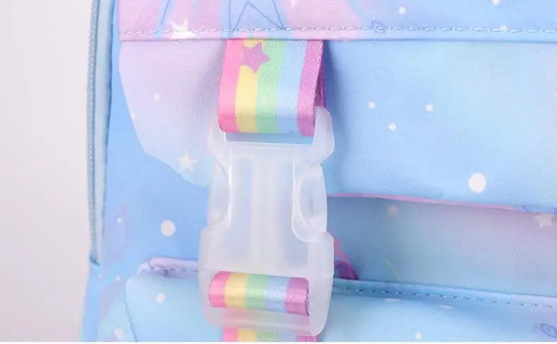 Disney Frozen Mochila Feminina Anna Elsa Kids Backpack School Bags Teenage Girls Laptop Back Pack Women Travel Bagpacks
