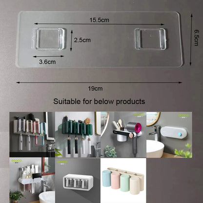 Sticker Adhesive Accessory for ECOCO Wall Mounted Storage Organizer Toothbrush Holder