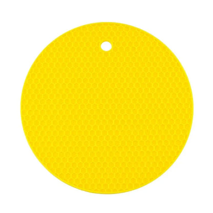 18/14cm Round Heat Resistant Silicone Mat Drink Cup Coasters Non-slip Pot Holder Table Placemat Kitchen Accessories Onderzetters