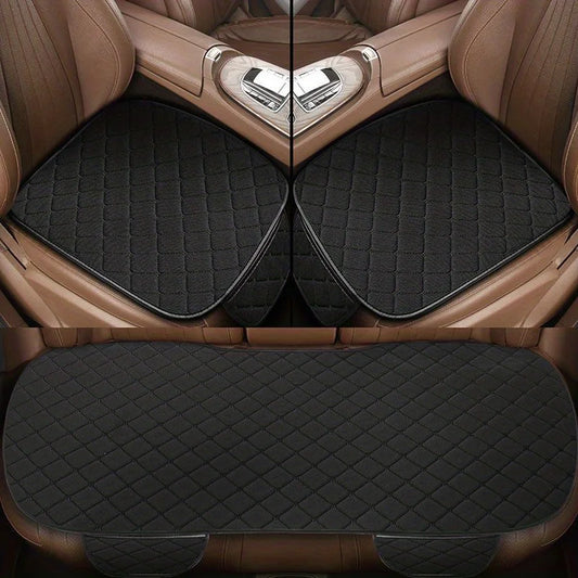 3Pcs Car Seat Cover Universal Car Seat Cushion Breathable Comfort Car Seat Protector Pad Car Interior Accessories