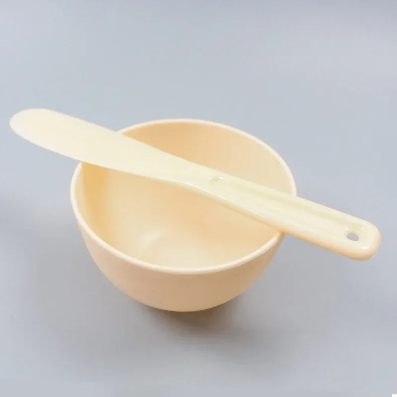 Colorful Silicone Face Mask Bowl Mask Stick Big Face Mask Powder Mixing Bowl Spatula Masks Brush Skin Care Set Belleza Y Salud