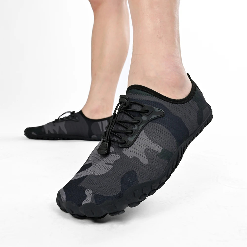 Oiaano Unisex Men Women Shoes Anti-Non Slip Durable Black Water Barefoot Soft Sole Light Breathable Sport Outdoor Walk Running