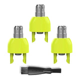 Nose Hair Trimmer Replacement Heads for Philips One Blade QP2520 QP2630 QP2724 QP6510 QP6520 QP6530 Hybrid Electric Shaver