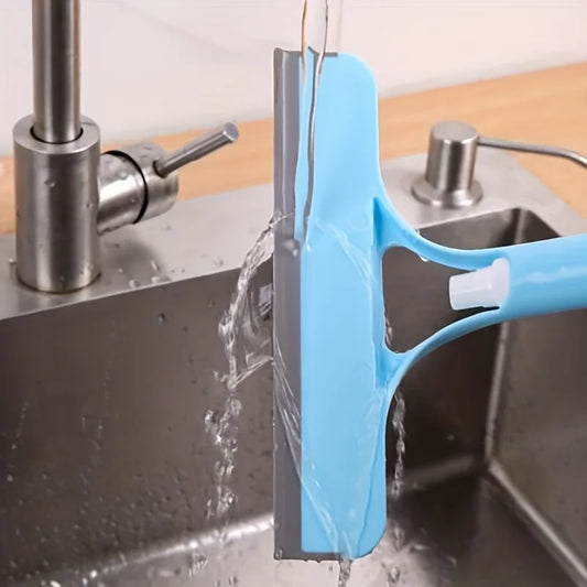 Limpiacristales multifuncional con regadera: perfecto para limpiar espejos, ventanas y coches. Incluye accesorios de baño.