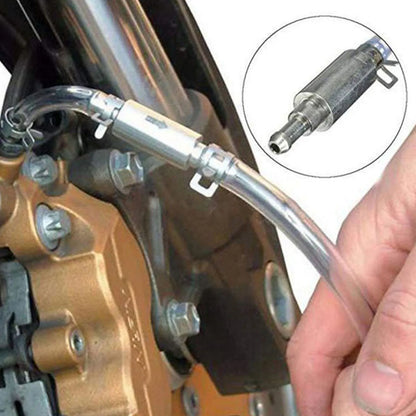 Ferramenta De Sangramento De Freio Hidráulico, Sangrador De Fluido De Freio Automotivo, Mangueira de sangramento com válvula unidirecional sem retorno
