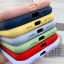 Original Silicone Cases For iPhone 16 15 12 14 13 Pro Max 15 16 Plus logo Case For Apple iPhone 11 14 15 16 Pro Cover