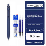 uniball ZENTO Standard 0.38/0.5mm Gel Pens,Water-Based Smooth Writing Roller Ball Pens Fit for a variety of occasions Stationery