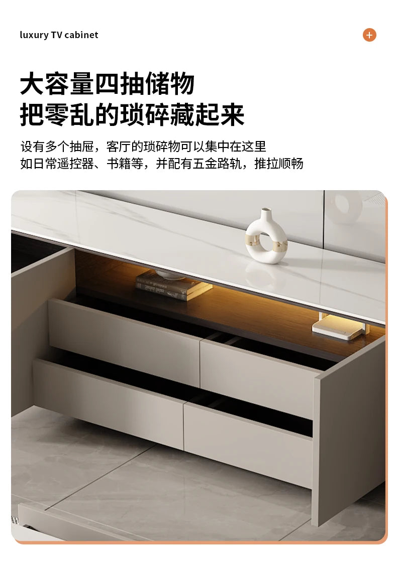 Modern Elegan Tv Stand Simplet Decor Luxury Storage Tv Cabinet Nordic Glamour Mueble De Sala Modernos Living Room Furniture