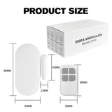 Safety Wireless Door Alarm for Home Security Personal Security Window Alarms Sensor Burglar Door Alarm for Pool, Cars, Sheds