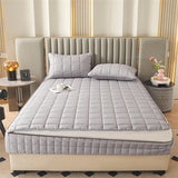 Six Sides All Inclusive Mattress Cover with Zipper Thicken Fitted Sheet Quilted Mattress Protector Pad Couple Customized Size