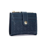 CH Luxury Brand Retro Design Business Card Bag Fashion Button Classic Folding Wallet Compact and Lightweight Women's Square Bag