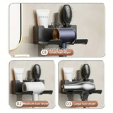 Shelf for Bathroom Dryer Cradle Wall Shelves Hair Dryer Holder Hairdryer Shower Organizer Box Toilet Blower Holder BathroomStuff