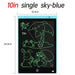10in single sky-blue